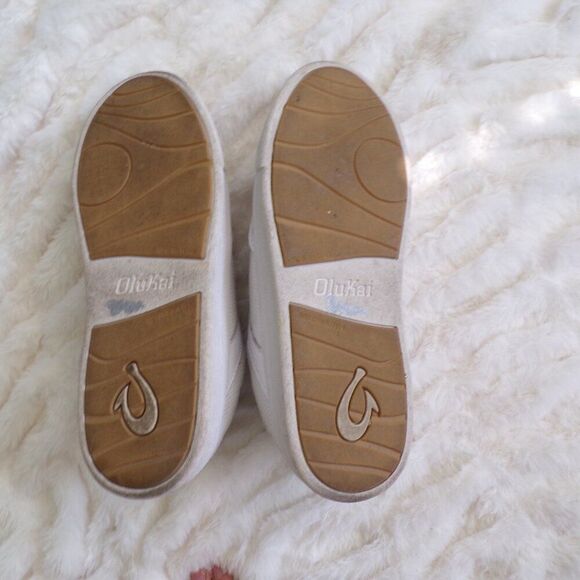 Olukai leather sneakers Kilea 7.5 - Picture 5 of 10